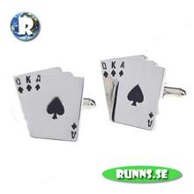 Bild Manschettknappar -  Poker