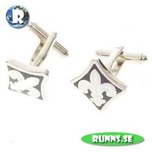 Bild Manschettknappar - Fransk lilja