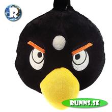 Bild Mjukisfigur i tyg - Angry Bird (black bird)