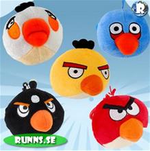 Bild Mjukisfigurer i tyg - Angry Birds (5-pack - 10cm)