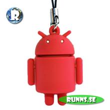 Bild Mobilsmycke - Android (röd)