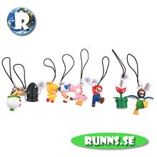 Bild Mobilsmycken - Super Mario (3cm) (8-pack)