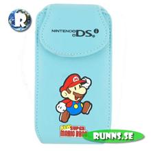 Bild Nintendo DSlite & DSi - Skyddsväska Mario med strap (blå)