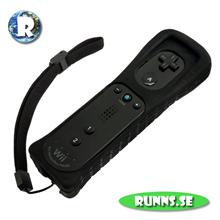 Bild Nintendo Wii - Wiimote plus (inbyggd motion plus svart)