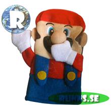 Bild Nintendofigur i tyg - Mario tvätthandske / disktrasa