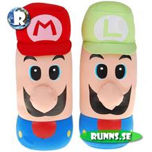 Bild Nintendofigur i tyg - Super Mario/Luigi kudde (42cm)