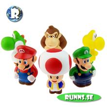 Bild Nintendofigurer i plast - Super Mario Bros figurer (6-pack)