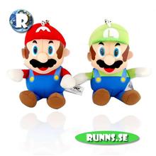 Bild Nintendofigurer i tyg - Super Mario & Luigi (2-pack) (15cm)