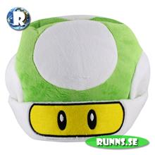 Bild Nintendopryl Mössa - Super Mario 1up svamp