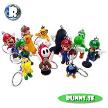 Bild Nyckelrinngar - Super Mario Bros (12-pack)