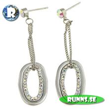 Bild Örhänge - Bling ovaler