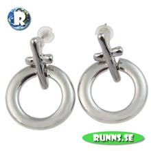 Bild Örhänge -ring (silver)