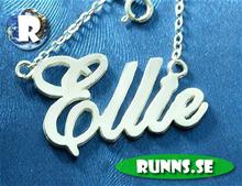 Bild Personligt Namnhalsband - Ellie (925 silver)