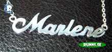 Bild Personligt Namnhalsband - Marlene (925 silver)