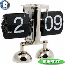 Bild Retro flipnummerklocka på ben