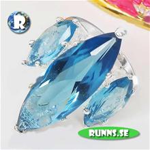 Bild Ring - Spets (Blå)