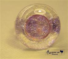 Bild Ring fusing - Klar med cirklar (metallic)