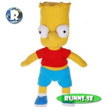 Bild Simpsonsfigur i tyg - Bart Simpson (35cm)