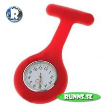 Bild Sjuksköterskeklocka - Silicon (röd)