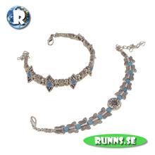 Bild Smyckeskit - 2 armband (turkosa)