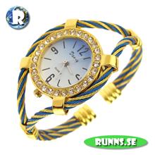 Bild Smyckesur - Elegance (guld/blå)