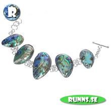 Bild Snäckskals armband - äggformade