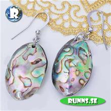 Bild Snäckskals Örhängen - Oval