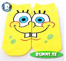 Bild Strumpor - Svampbob Fyrkant (gula)