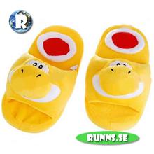 Bild Super Mario - Tofflor Yoshi (gula)