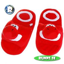 Bild Super Mario - Tofflor Yoshi (röda)