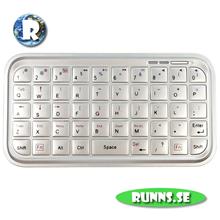 Bild Super Mini Bluetooth Wireless Keyboard - PC / iPhone / iPad / Smart Phone / PS3 (Silver)