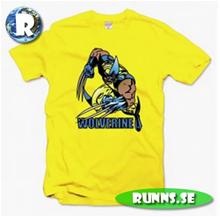 Bild T-Shirt - Wolverine (gul, röd, vit eller blå)