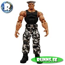 Bild TV-spelsfigur - Street Fighter Guile (17cm)