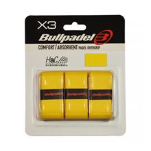 Bild Bullpadel Pro Overgrip Thin/Absorbent Yellow 3-pack