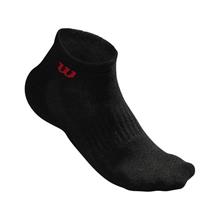 Bild Wilson Quarter Sock 3-pack Black