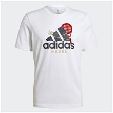 Bild Adidas Graphic Logo Padeltröja White