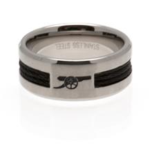 Bild Arsenal Ring Med Svart Inlägg S