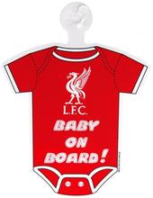 Bild Liverpool Skylt Tröja Baby On Board