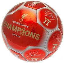 Bild Liverpool Fotboll Premier League Champions Signature