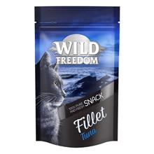 Bild 2 + 1 på köpet! 3 x 100 g Wild Freedom Freeze-Dried Snacks kattgodis - Filets Tonfisk 100 g
