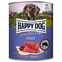 Bild Happy Dog pure 6 x 800 g - Italy (buffel pur)