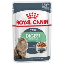 Bild Ekonomipack: Royal Canin våtfoder 48 x 85 g - Digest Sensitive i sås
