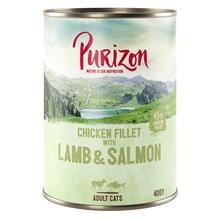 Bild Purizon Adult - Grain Free 6 x 400 g - Kycklingfilé med lax & lamm