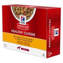 Bild Hill's Science Plan Canine Adult Healthy Cuisine with Chicken - Ekonomipack: 24 x 80 g