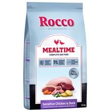 Bild Rocco Mealtime Sensitive - Chicken & Duck Ekonomipack: 2 x 12 kg