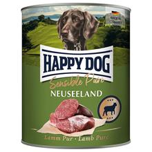 Bild Happy Dog Sensible Pure 6 x 800 g - New Zeeland (lamm pur)