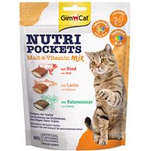 Bild GimCat Nutri Pockets - Ekonomipack: Malt-Vitamin Mix 3 x 150 g
