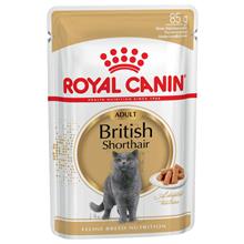 Bild Ekonomipack: Royal Canin våtfoder 48 x 85 g - Breed British Shorthair i sås