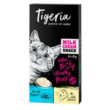 Bild Tigeria Milk Cream Mix 8 x 10 g - Milk Cream med persika + mango