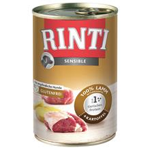 Bild Ekonomipack: RINTI Sensible 24 x 400 g - Lamm & potatis